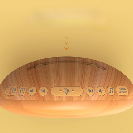 Wake-up light med naturliga ljud