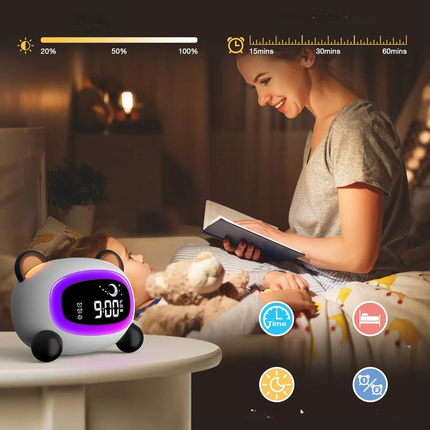 Söt panda väckarklocka för barnrummet