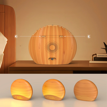 Wake-up light med naturliga ljud