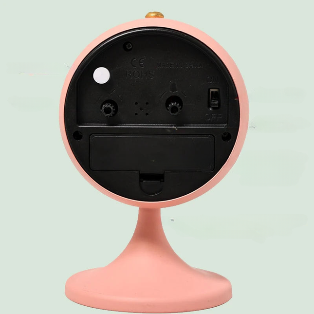 Vintage väckarklocka på fot design