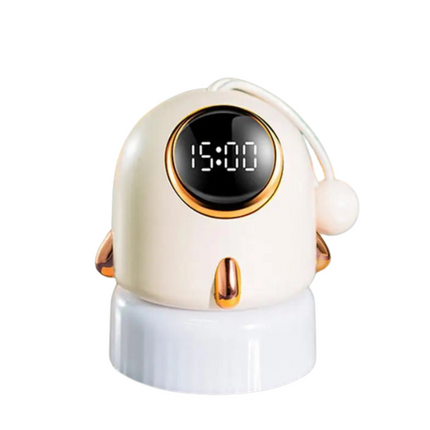 Väckarklocka för barn i form av raket