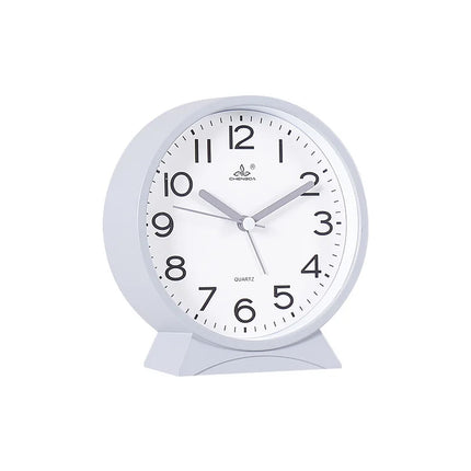 Klassisk rund analog väckarklocka för sovrum