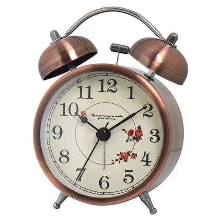 Vintage design väckarklocka med klockor