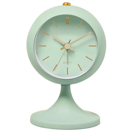 Vintage väckarklocka på fot design