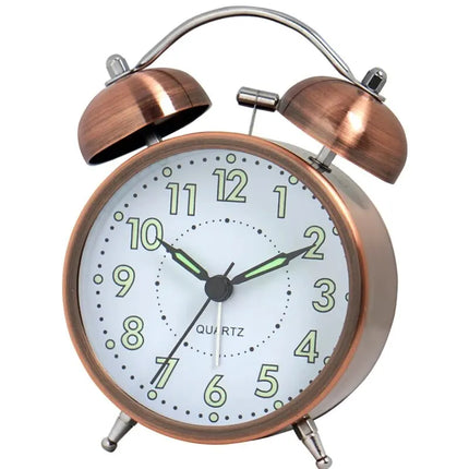 Vintage design väckarklocka med klockor