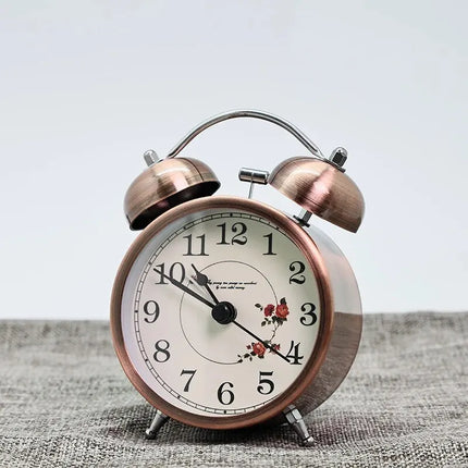 Vintage design väckarklocka med klockor