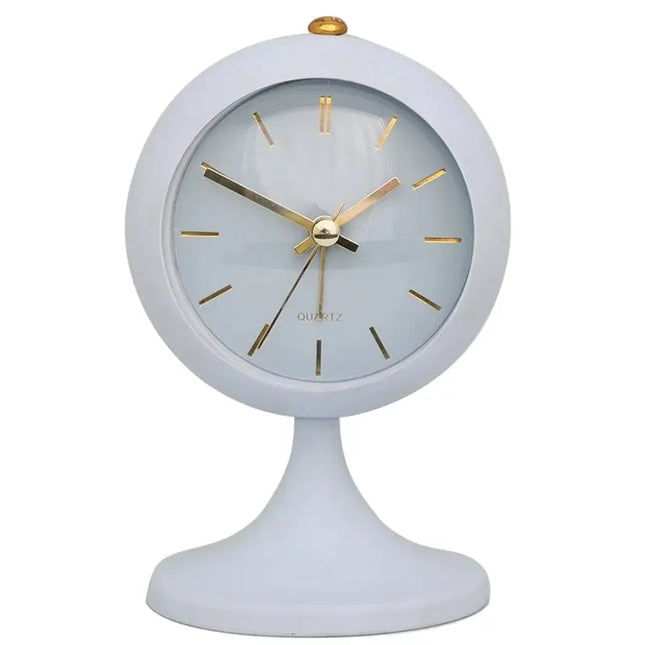 Vintage väckarklocka på fot design