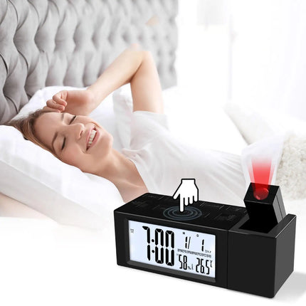 Väckarklocka med projektor för pojkar