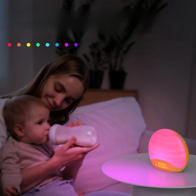 Wake-up light med naturliga ljud