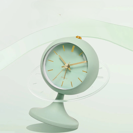 Vintage väckarklocka på fot design
