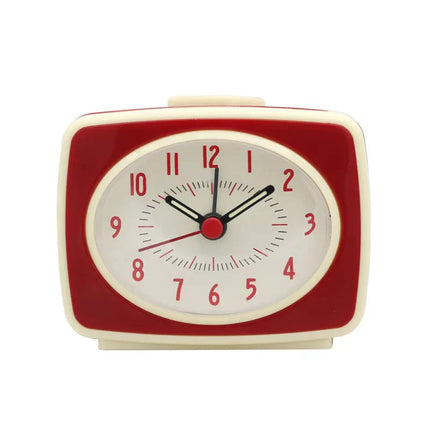 Liten analog väckarklocka i retrodesign