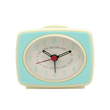 Liten analog väckarklocka i retrodesign