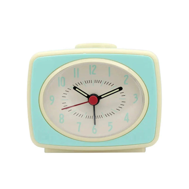 Liten analog väckarklocka i retrodesign