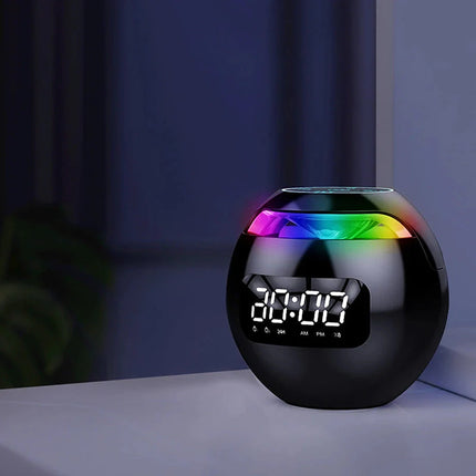 Klockradio med Bluetooth och RGB-ljus
