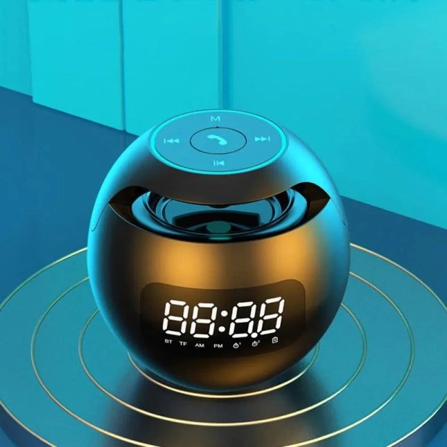 Klockradio med Bluetooth och RGB-ljus
