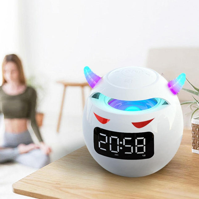 Smart väckarklocka med Bluetooth-högtalare