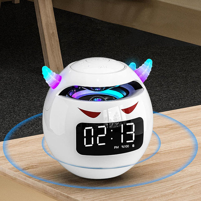 Smart väckarklocka med Bluetooth-högtalare