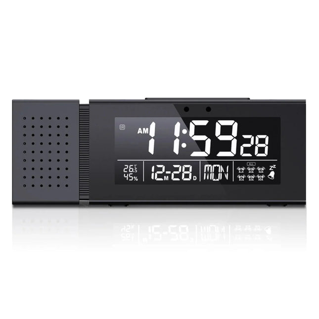 Digital klockradio med stor lysande display