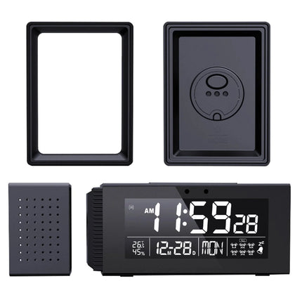 Digital klockradio med stor lysande display