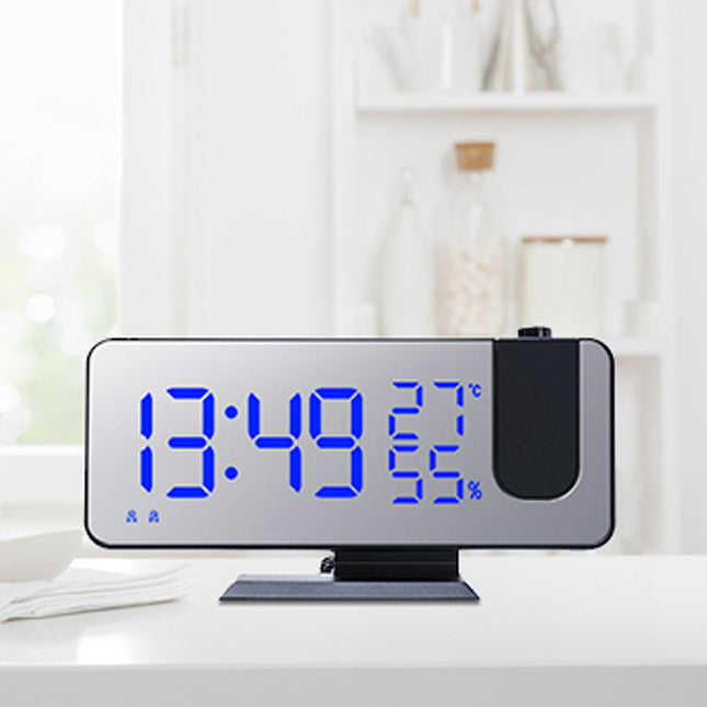 Design klockradio med projektor och alarm