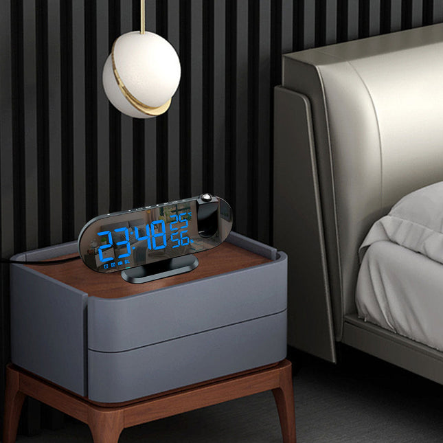 Cool klockradio med projektor för pojkar