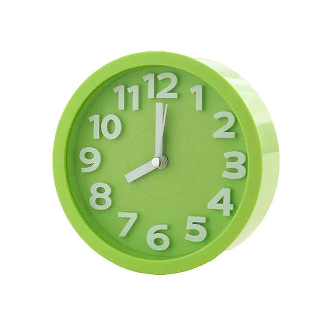 Enkel rund analog väckarklocka