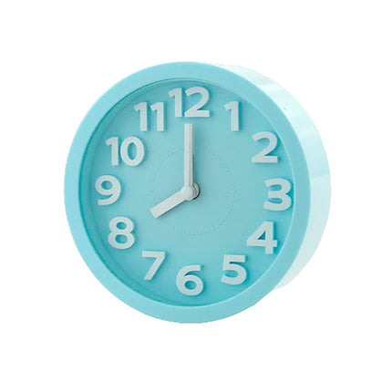 Enkel rund analog väckarklocka