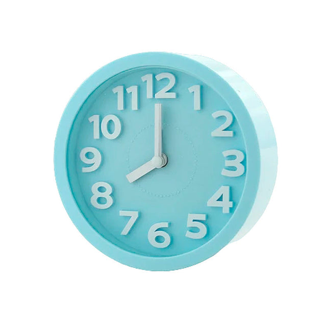 Enkel rund analog väckarklocka