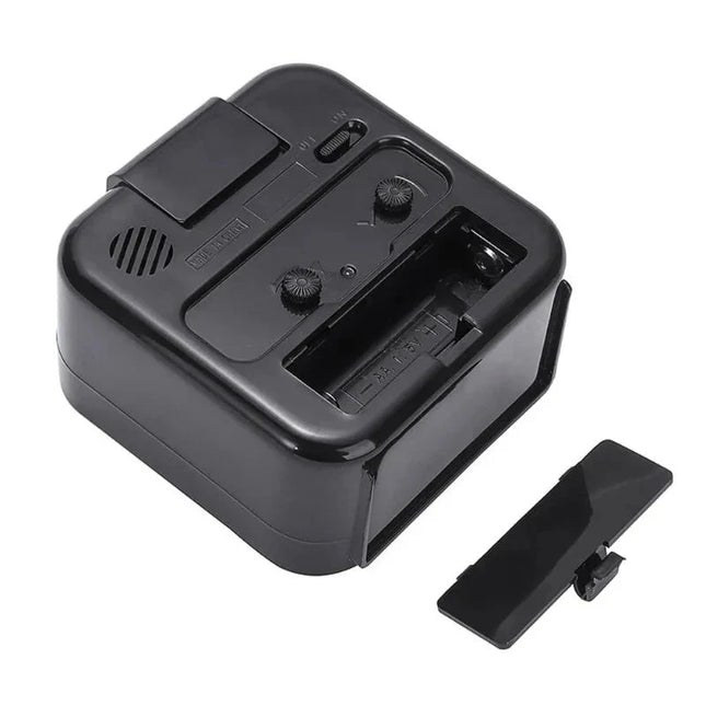 Tystgående batteridriven analog väckarklocka