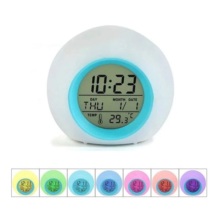 Modern digital väckarklocka för tonåring