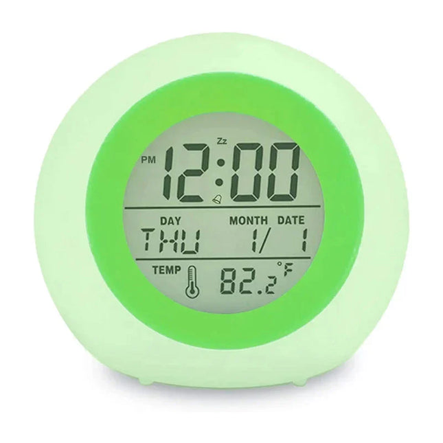 Modern digital väckarklocka för tonåring
