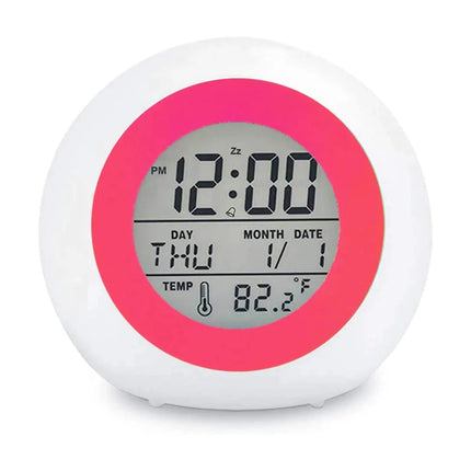 Modern digital väckarklocka för tonåring