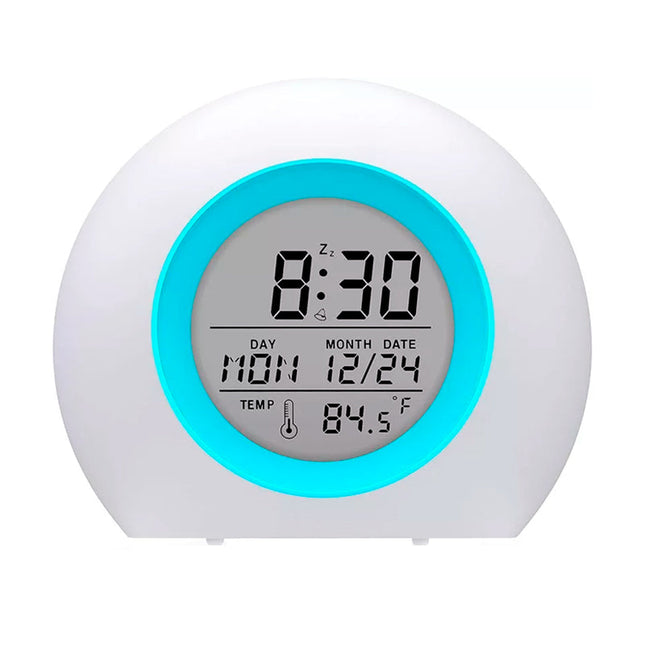 Modern digital väckarklocka för tonåring
