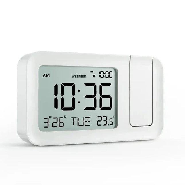 Digital väckarklocka med projektor tonåring