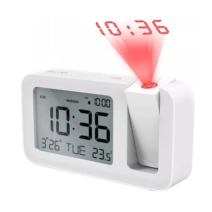 Digital väckarklocka med projektor tonåring