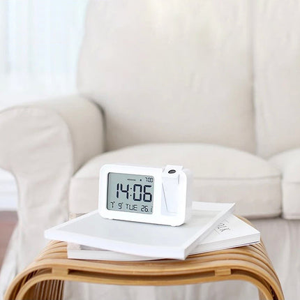 Digital väckarklocka med projektor tonåring