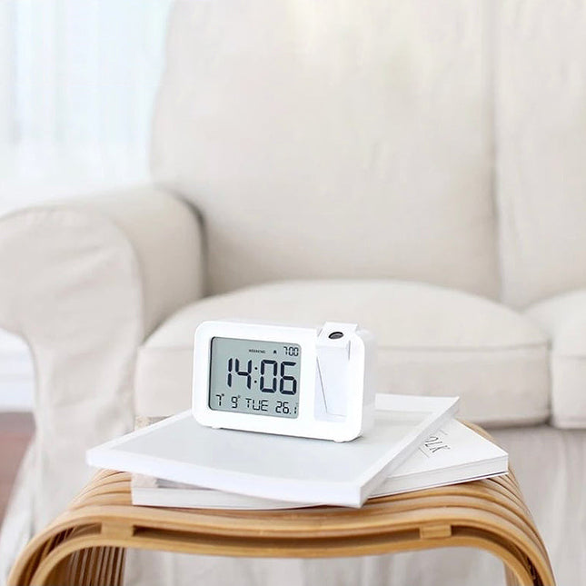 Digital väckarklocka med projektor tonåring