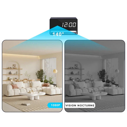 Spionkamera i klocka med Full HD