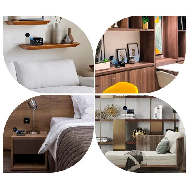 Spionkamera i klocka med Full HD