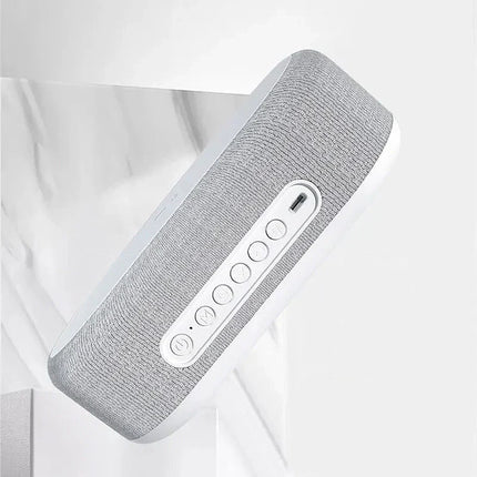 Smart högtalarklocka med trådlös laddare