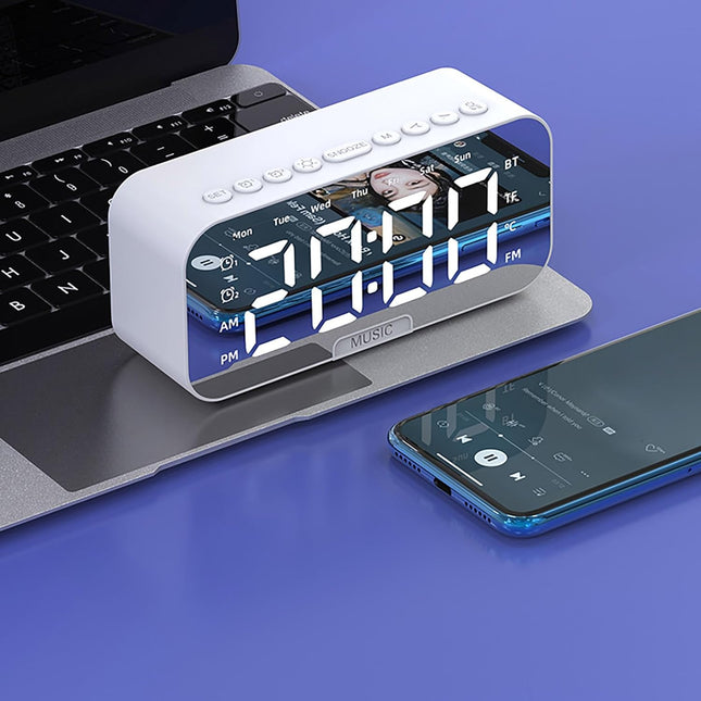 Smart väckarklocka med mobilanslutning