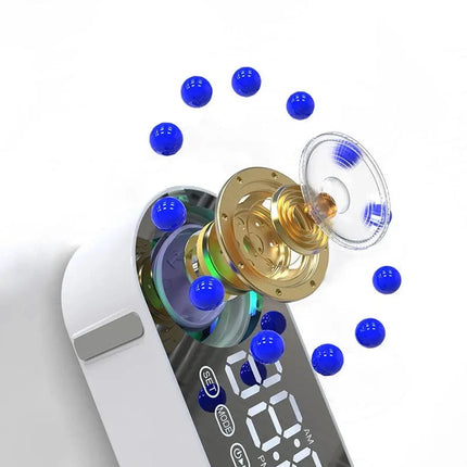 Smart väckarklocka med FM-radio och ljus