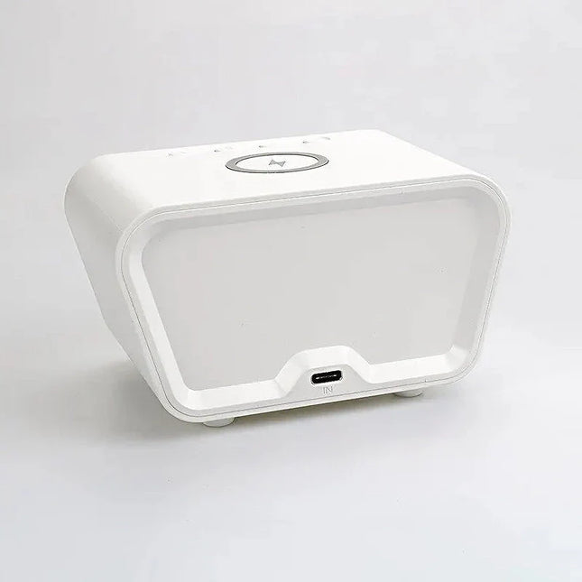 Väckarklocka med induktionsladdare för mobil