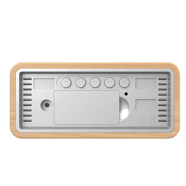 Smart väckarklocka med digital väderstation