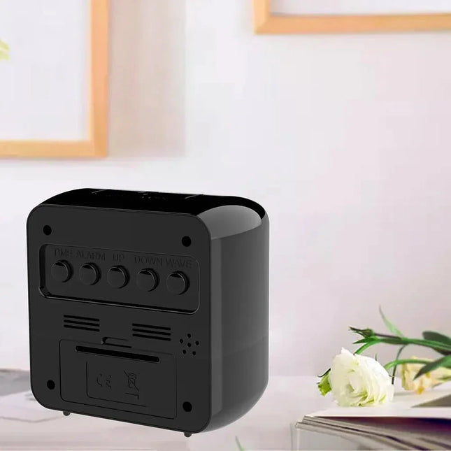 Reseväckarklocka med stor tydlig LCD-display