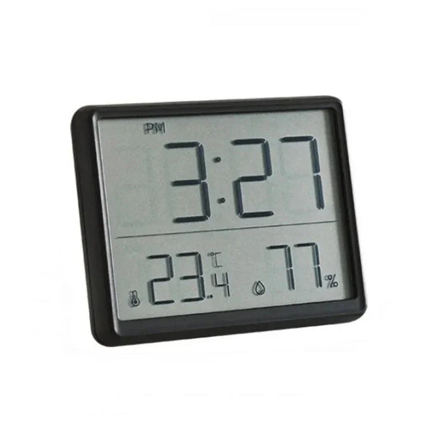 Tunn digital reseväckarklocka med alarm