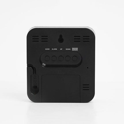 Smal digital reseväckarklocka med LED