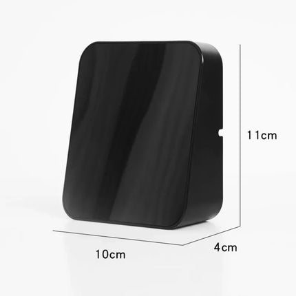 Smal digital reseväckarklocka med LED