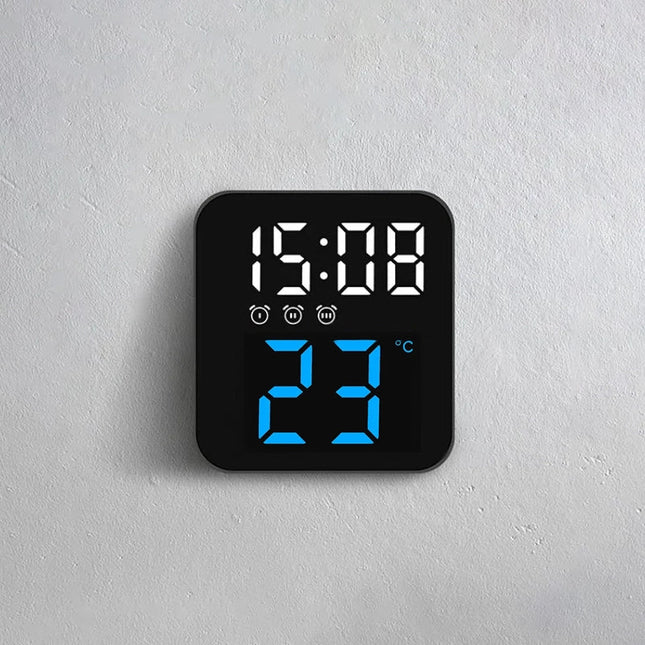 Digital reseväckarklocka med stor display