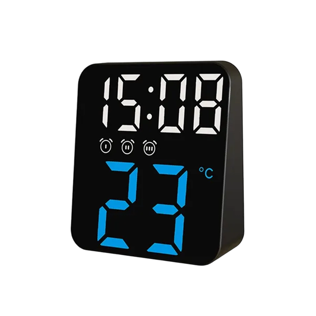 Digital reseväckarklocka med stor display